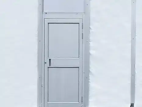 Алюминиевая выходная дверь армейской палатки