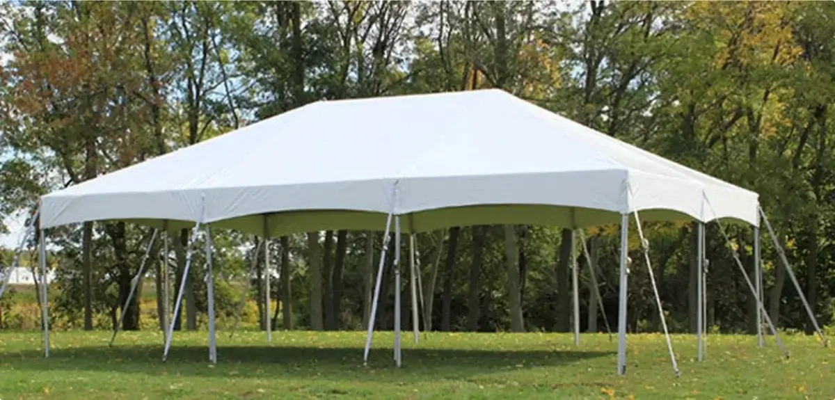 каркасная палатка 20x30.