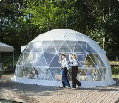 Изображение купольной палатки