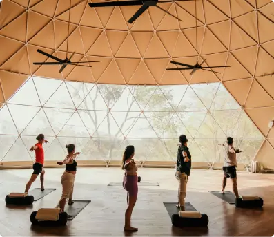 Изображение купола для йоги